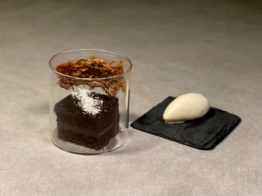 Chocolate Praline Poprocks Cake