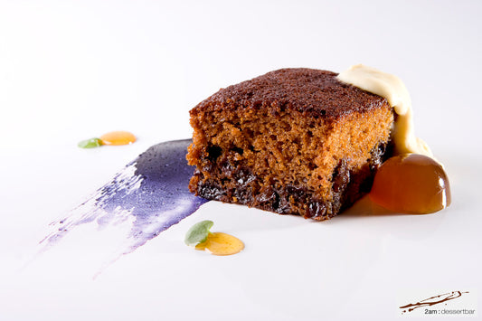 Toffee Pudding with Sea Salt Caramel Ice Cream