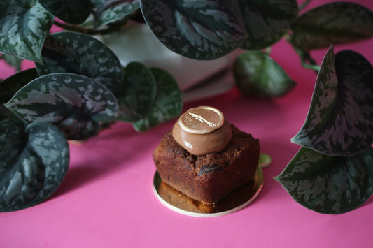 Vegan Keto Banana Chocolate Cake